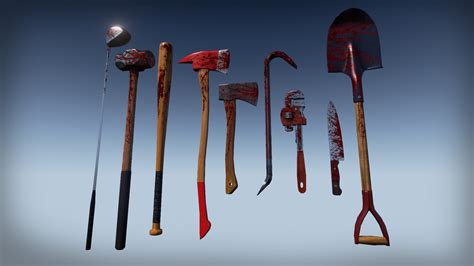 Zombie Melee Weapons in Weapons - UE Marketplace