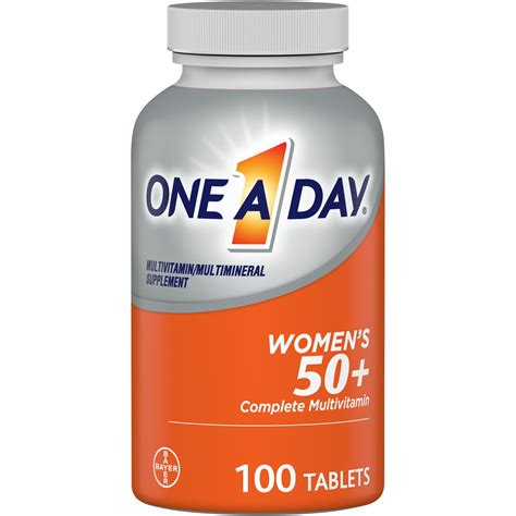One A Day Womens 50 Multivitamin Tablets Multivitamins For Women