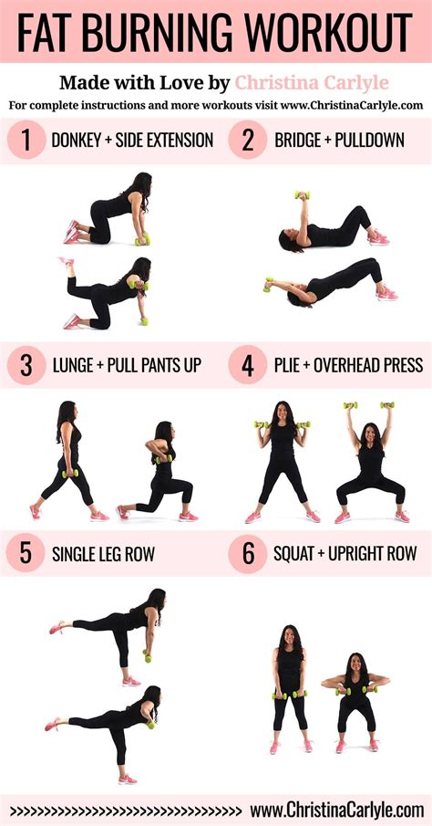 Fat Burning Workout Routine For Women This Fat Burning Workout Burns
