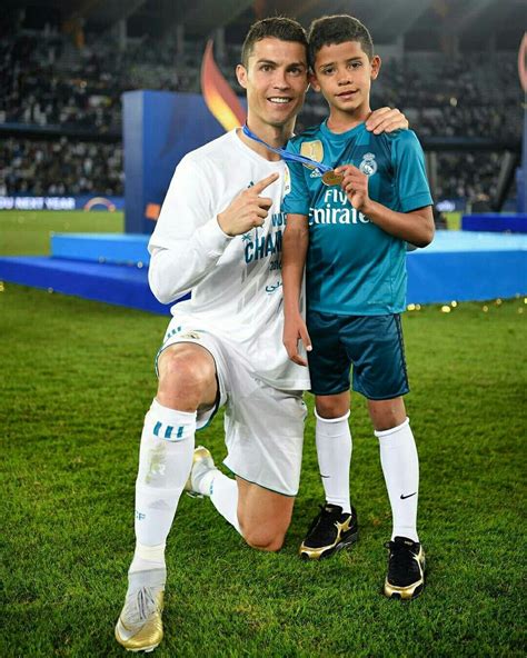Cristiano Ronaldo And Junior Real Madridespaña Cristiano Ronaldo 7