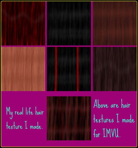 Imvu Hair Textures By Me By Rissalagrange On Deviantart