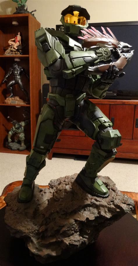 Another piece of the puzzle slots into place as pc owners receive a new title for halo: Halo Master Chief Premium Format Figure Statue Finally ...
