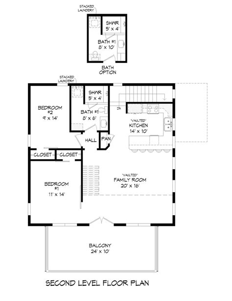Modern Style House Plan 3 Beds 2 Baths 1359 Sqft Plan 932 422