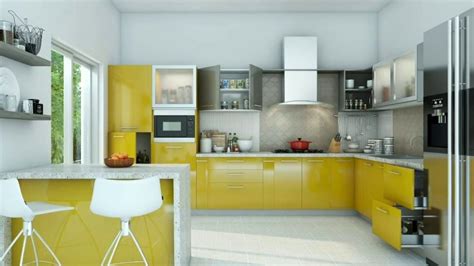 The kitchen cabinets that you choose will dominate the style and tone of your kitchen, so it is vital that you choose your cabinets wisely. Modular kitchen at lowest price in great look. - YouTube
