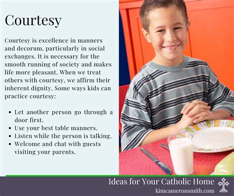 The Virtue Of Courtesy