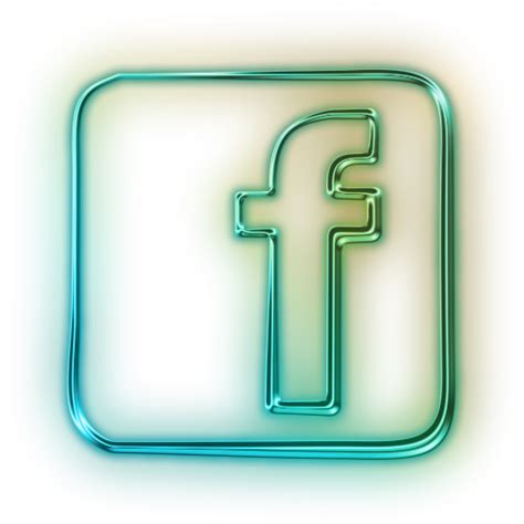 Facebook Logo En Neon Png By Seebb On Deviantart