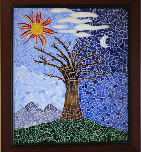 Sun And Moon Tree Of Life Mosaic Completed 2013 Dlassen Tree