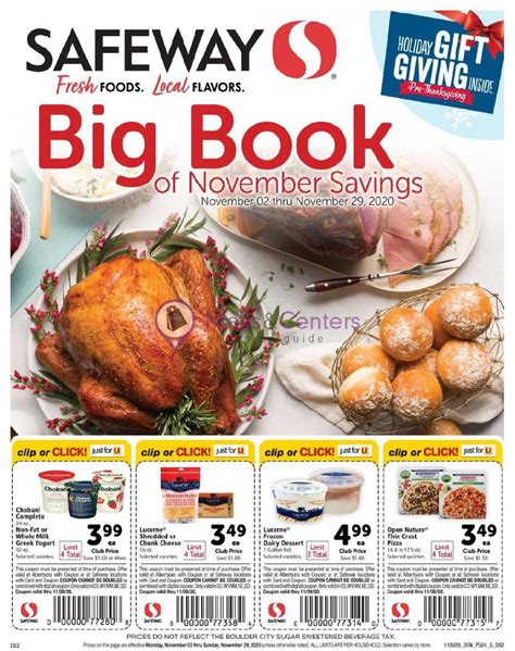 Make it in advance and after that cook till bubbly when you prepare to offer!. Christmas Dinners From Safeway : Safeway Prime Rib ...