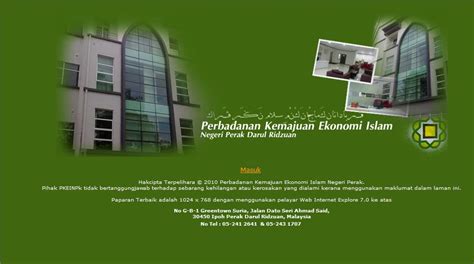 Yusop bin haji husin myusop@perak.gov.my zam-media: Perbadanan Kemajuan Ekonomi Islam Negeri Perak ...