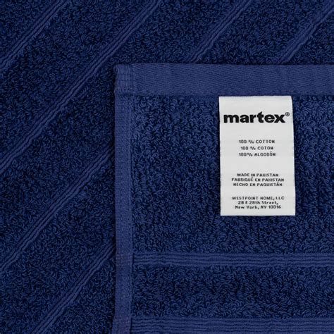 Martex Ultimate Bath Towel 30 X 54 Estate Blue 2 Pack