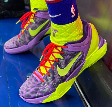 Nba Kicks On Twitter Tobias Harris Broke Out The Christmas Nike Kobe