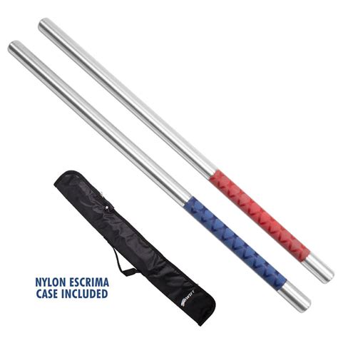 All American Escrima Set Patriotic Escrima Sticks Metal Weapons