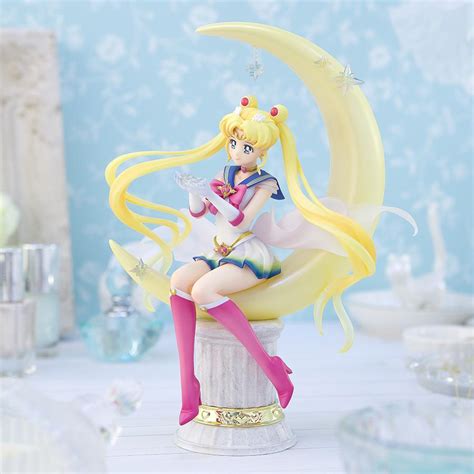 Figurine Super Sailor Moon Bright Moon And Legendary Silver Crystal