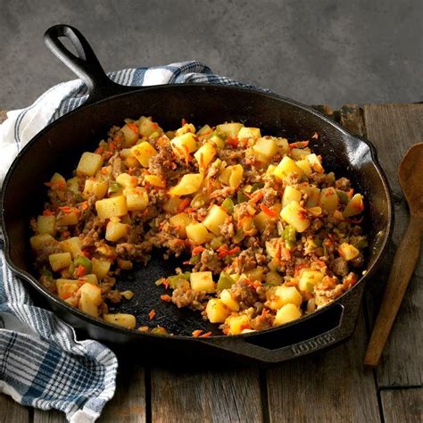Sausage Hash Recipe How To Make It Taste Of Home