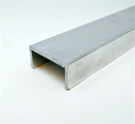 Architectural Aluminum Channel 6063 T52 Aluminum Alcobra Metals