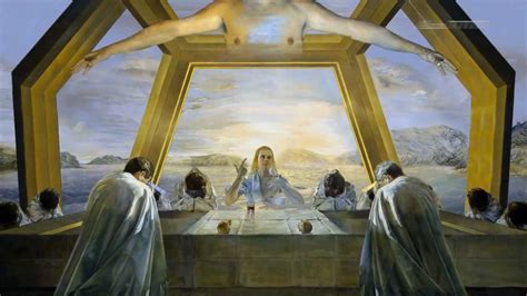 Salvador Dali The Sacrament Of The Last Supper 3d Youtube