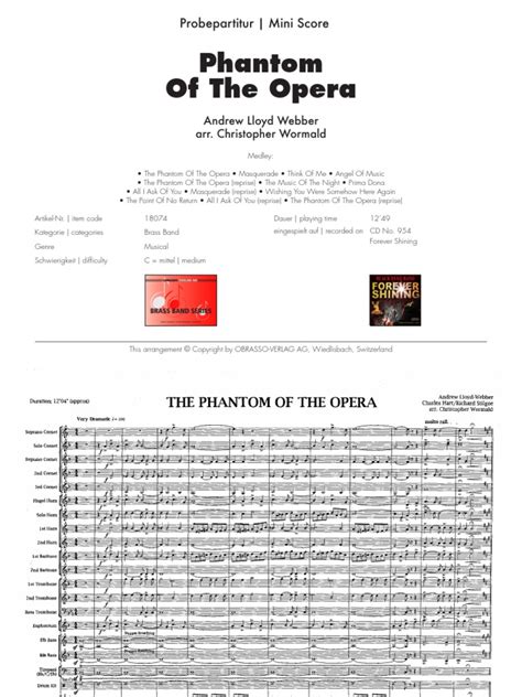 The phantom of opera parti. score-18074-phantom-of-the-opera.pdf | Compositions | Vocal Music
