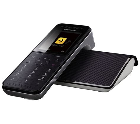 Panasonic offers digital cordless and corded landline phones. PANASONIC KX-PRW120EW Smart Cordless Phone with Answering ...