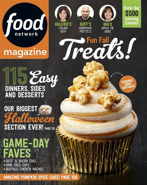 Food Network Magazine October 2017 Magazine Get Your Digital Subscription