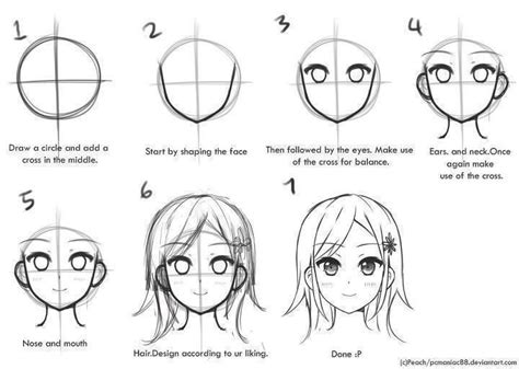 It's best when drawing them to know leg anatomy. Tips on how to draw anime head | Anime drawings, Anime head, Anime drawings tutorials