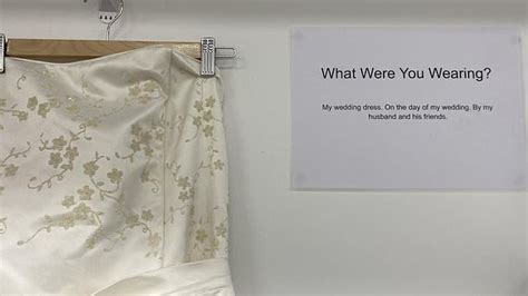 horror truths about sexual assault hidden in what were you wearing australia exhibition daily