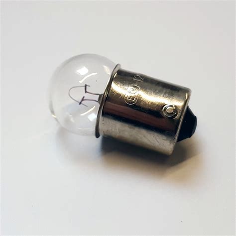 Car Light Incandescent Bulb R5w Ba15s 12v 5w Glass Clear Standard Car