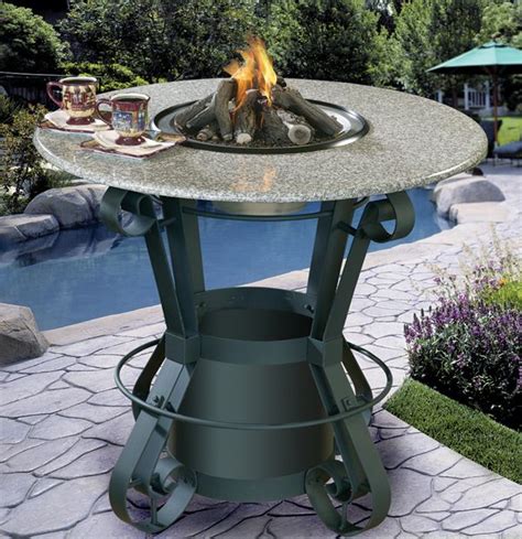 Solano Series Fire Table Bar Height Fire Table Fire Pit Table Set