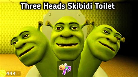 Shrek In The Backrooms Skibidi Toilet Three Heads Update Youtube