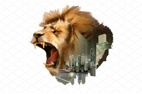 Free Free Lion Head Roar Svg 870 SVG PNG EPS DXF File