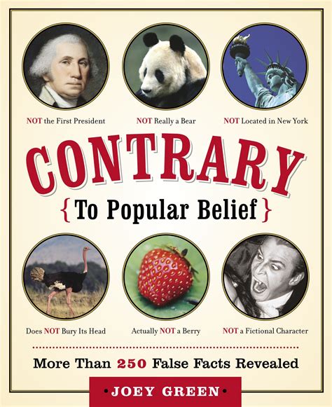 Contrary To Popular Belief By Joey Green Penguin Books Australia