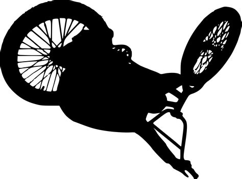 9 Bmx Biker Silhouette Png Transparent