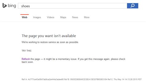 Both Bing Search And Yahoo Search Suffer Outage