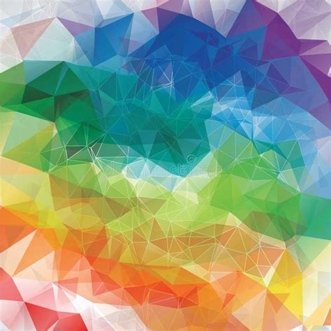 Abstract Rainbow Background Stock Vector Illustration Of Abstract