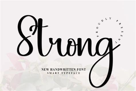 Strong Font By PiPi Creative Creative Fabrica