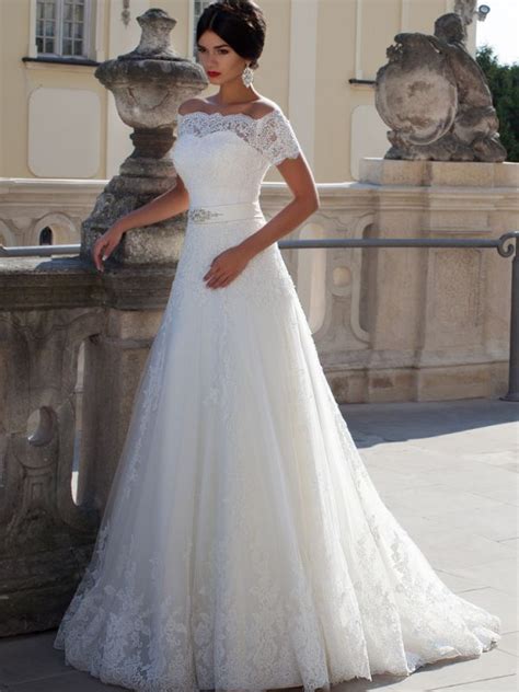 Brautkleider online shop, schneller versand. Stella | Hochzeitskleider spitze, Brautkleider online ...
