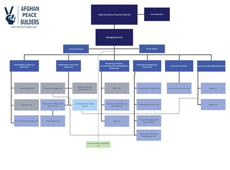 Apbho Organizational Chart Edrawmax Template