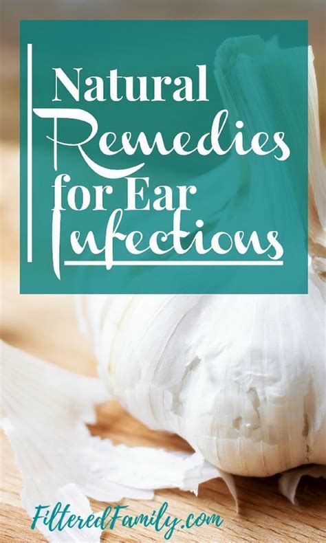 Natural Remedies For Ear Infections Ear Infection Remedy Natural