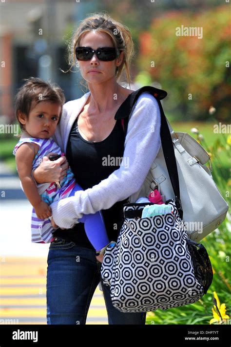 Denise Richards Takes Her Daughter Eloise Joni To The Doctors Office