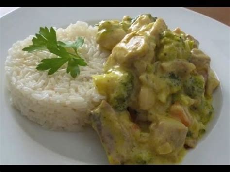 Un plato muy fácil, saludable y rápido de hacer. Pollo al curry con verduras - Recetas de cocina fácil ...