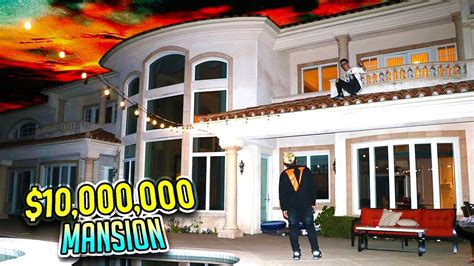 Breaking Into A 10000000 Mansion Ft Faze Rug Youtube