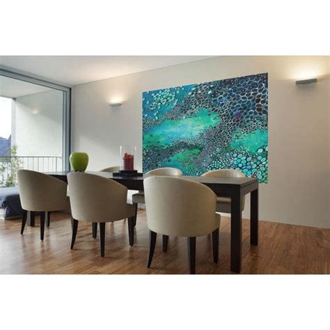 Aquatic Wall Mural Contemporary Wall Art Ocean Mural Wall Murals