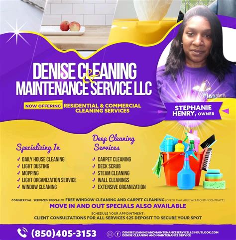 Denise Cleaning And Maintenance Service Llc Community Facebook