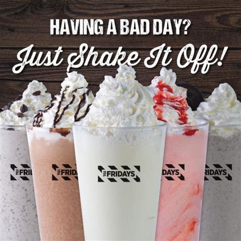 Tgi Fridays Free Milkshake Promotion 27 Sep 2022