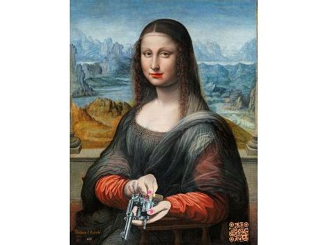 Mona Lisa Arte Moderno Sobre Lienzo