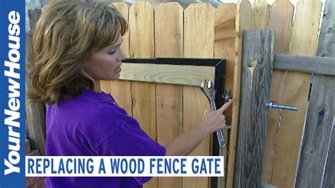 Diy Repairing Fence Gate