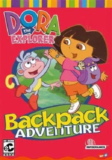 Dora The Explorer Backpack Adventure Pc Cd Rom Game 364 Picclick