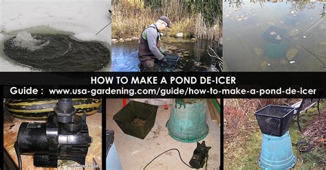 Pond De Icer How To Make And Install Your Garden Pond Heater Diy