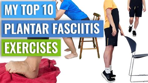 Top 10 Exercises For Plantar Fasciitis Demonstrated Youtube