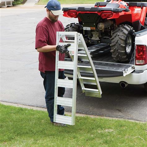 53181ult Ultra Tow Folding Arched Aluminum Loading Ramp Set 1500