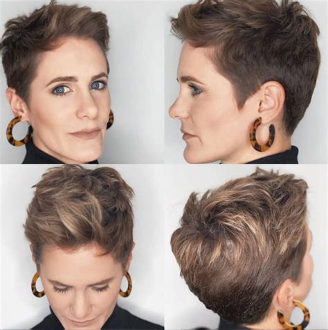 56 Stylish Short Hair Style For Female Short Pixie Haircut Page 28 Of 56 Fashionsum